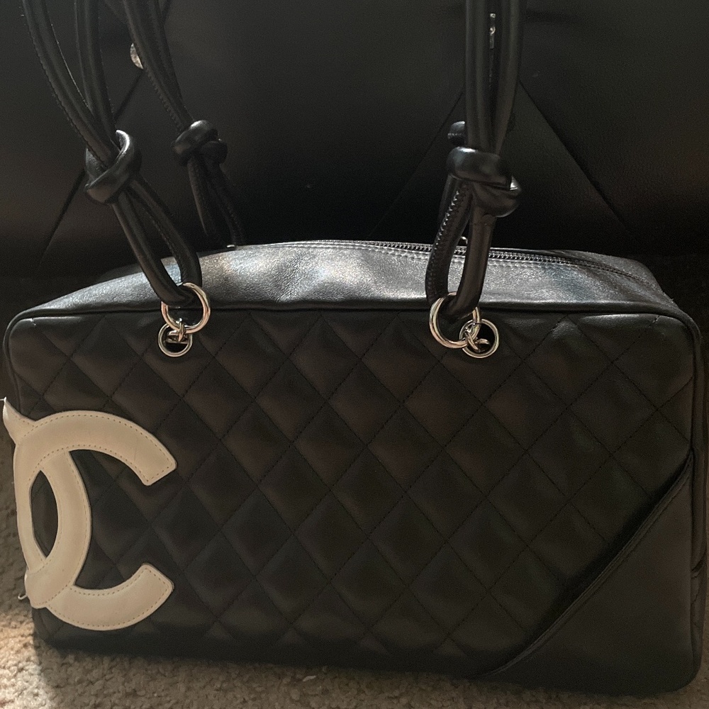 Chanel quilted Cambon bag